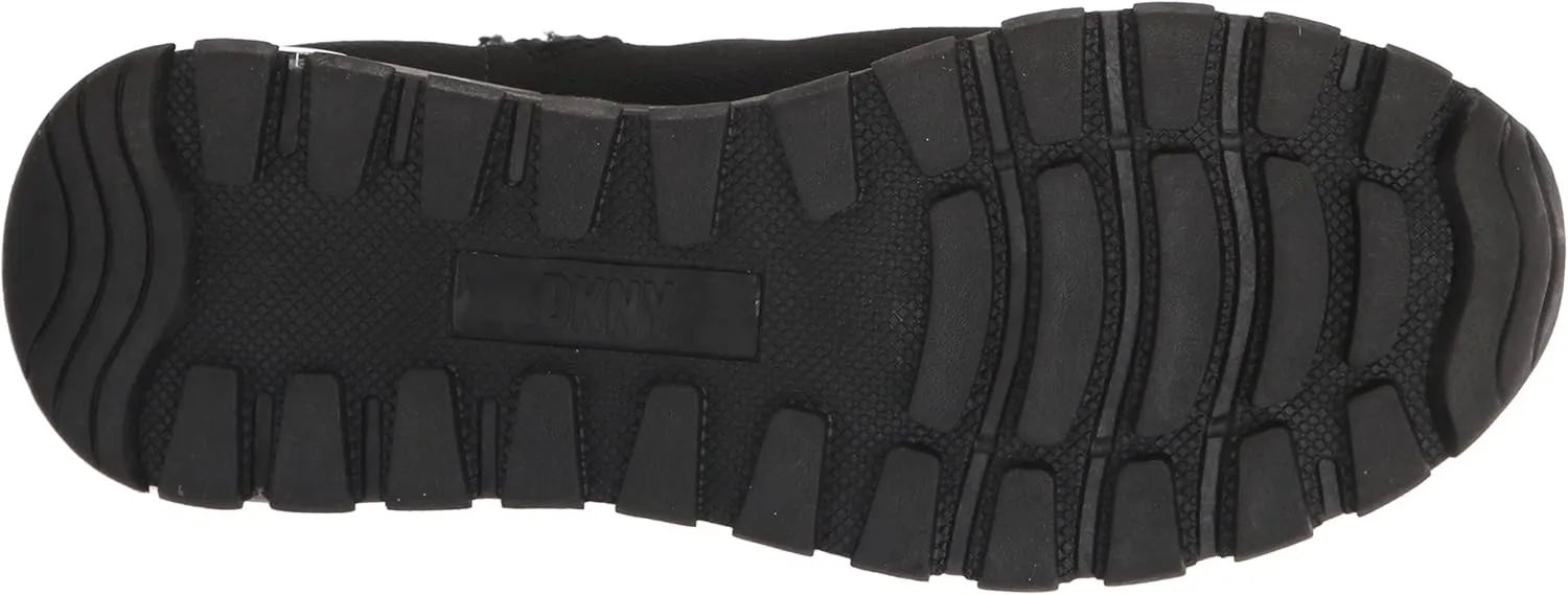 DKNY Women's High Top Slip-On Wedge Sneaker