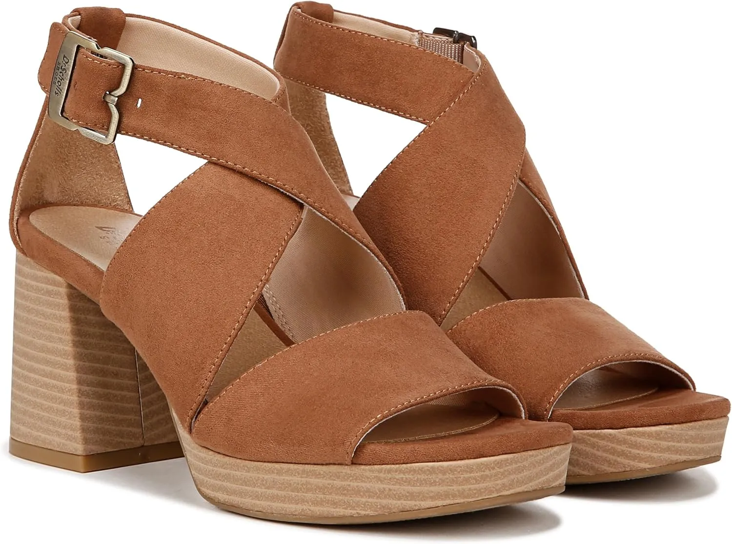 Dr. Scholl's Shoes Women's Maya Block Heel Sandal Heeled