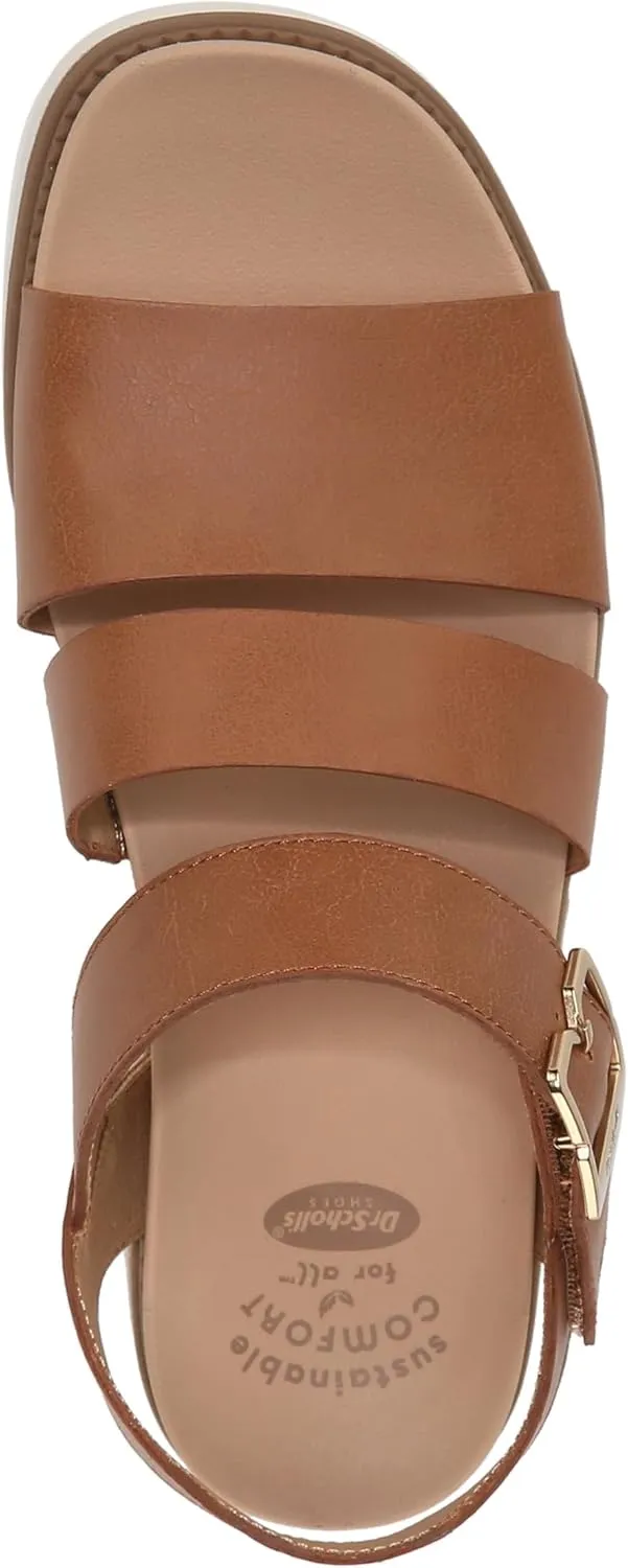 Dr. Scholl's Women's Island Glow Strappy Flat Sandal