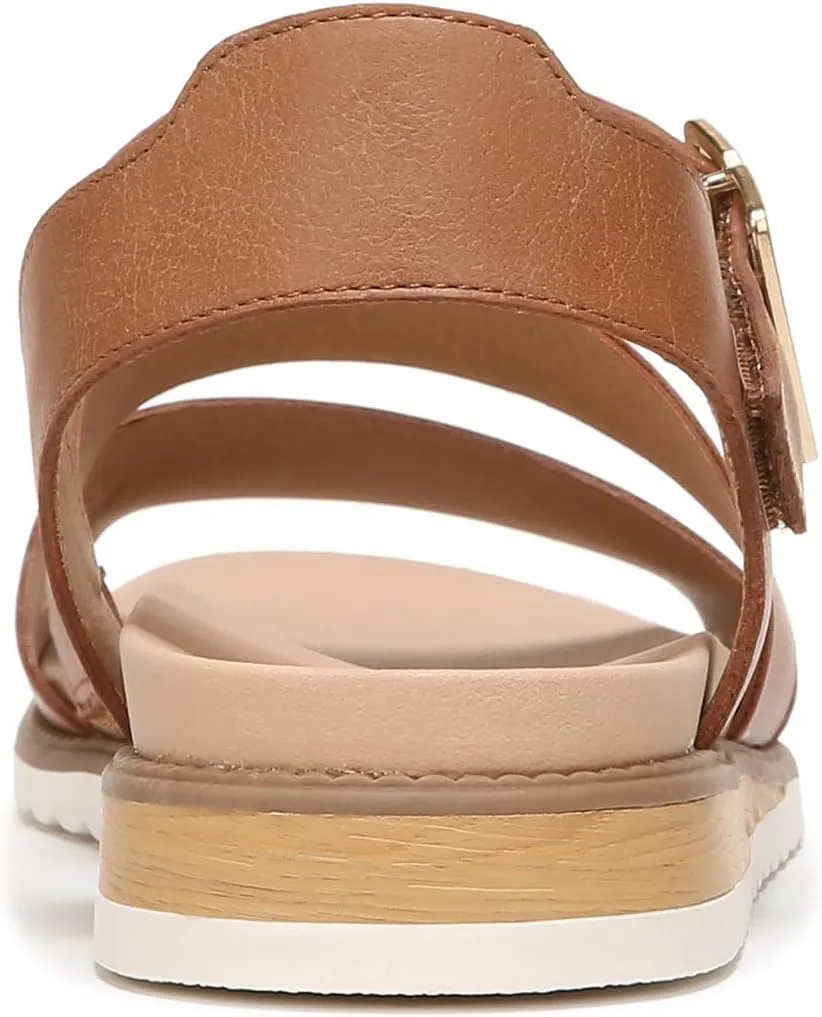 Dr. Scholl's Women's Island Glow Strappy Flat Sandal