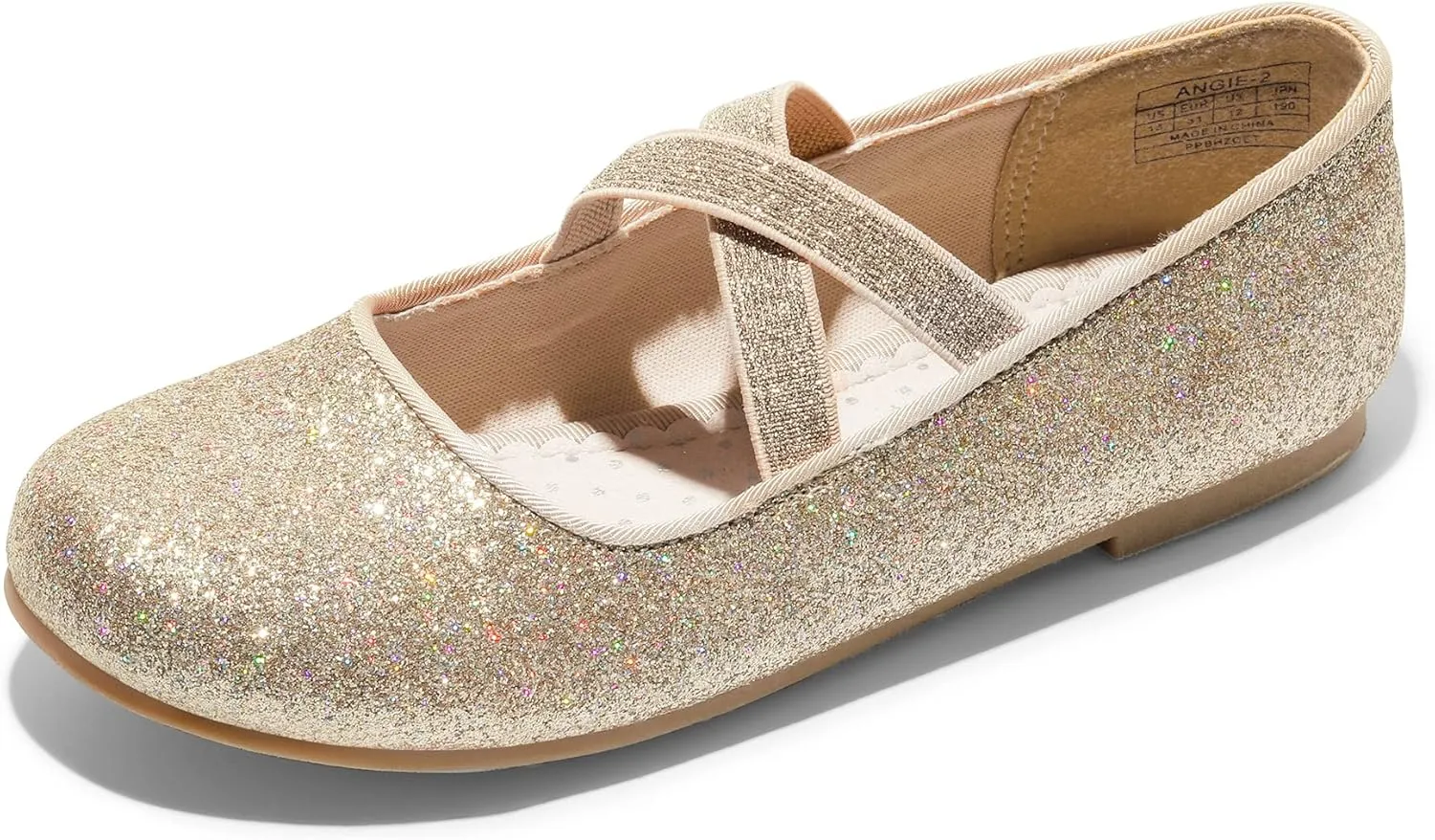 DREAM PAIRS Girls Ballerina Dress Shoes Mary Jane Flats