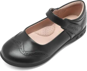 DREAM PAIRS Girls School Uniform Shoes Mary Jane Black Flats
