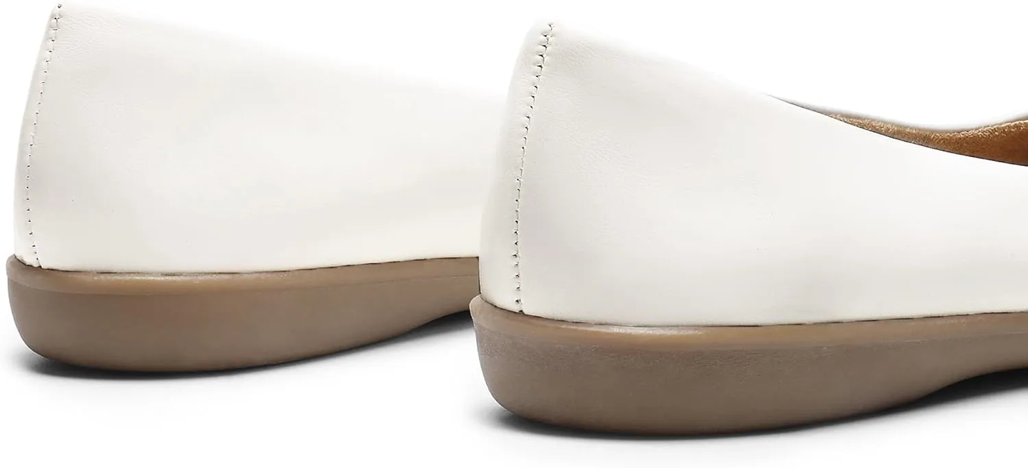 DREAM PAIRS Women’s Ballet Flats, Comfortable Round Toe Slip on Dressy Work Office Shoes with Arch Support