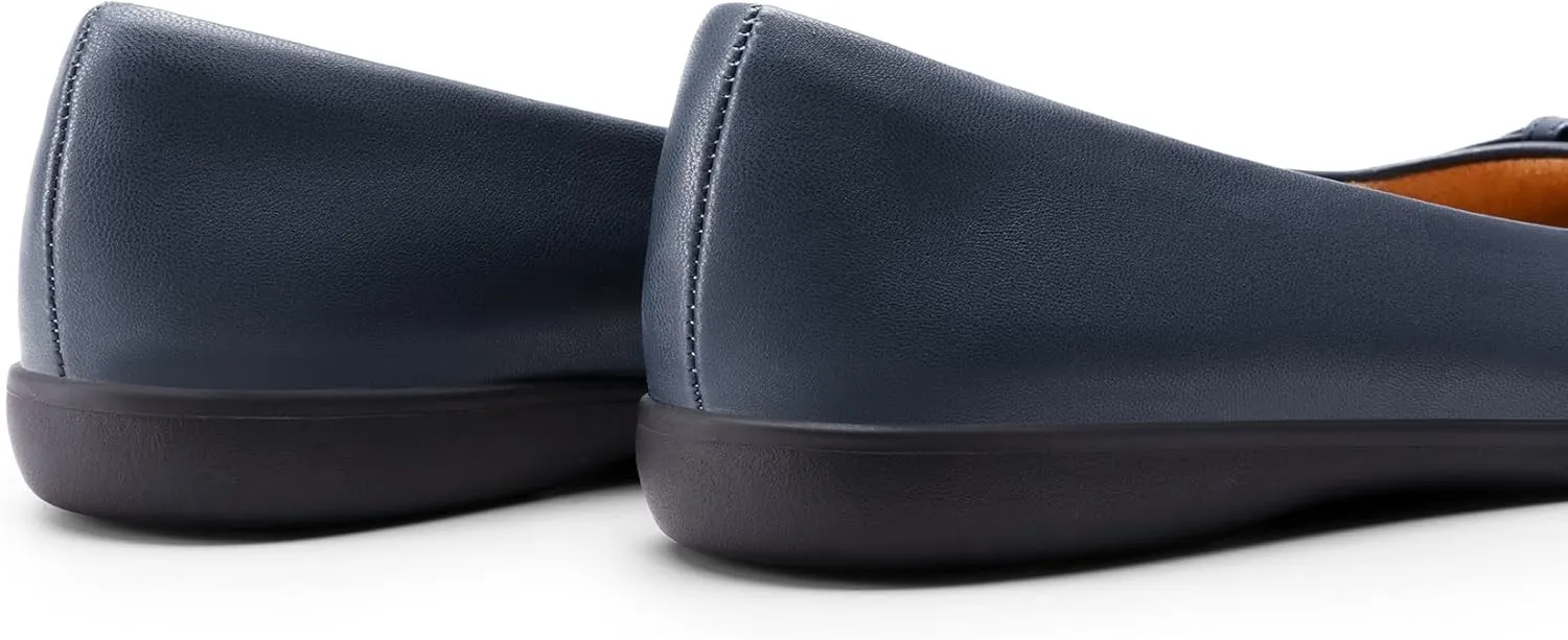 DREAM PAIRS Women’s Ballet Flats, Comfortable Round Toe Slip on Dressy Work Office Shoes with Arch Support