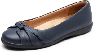 DREAM PAIRS Women’s Ballet Flats, Comfortable Round Toe Slip on Dressy Work Office Shoes with Arch Support