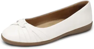 DREAM PAIRS Women’s Ballet Flats, Comfortable Round Toe Slip on Dressy Work Office Shoes with Arch Support