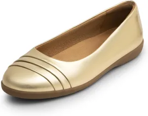 DREAM PAIRS Womens Comfortable Ballet Flats, Business Office Dress Shoes, Dressy Round Toe Slip On Work Flats