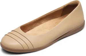 DREAM PAIRS Womens Comfortable Ballet Flats, Business Office Dress Shoes, Dressy Round Toe Slip On Work Flats