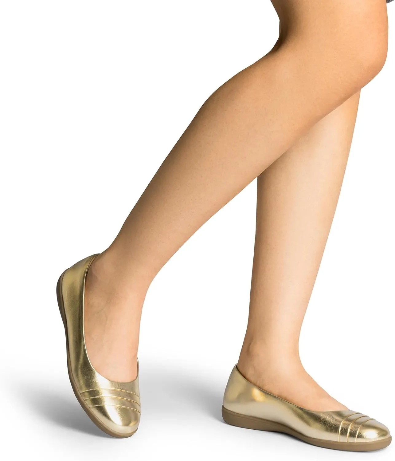 DREAM PAIRS Womens Comfortable Ballet Flats, Business Office Dress Shoes, Dressy Round Toe Slip On Work Flats