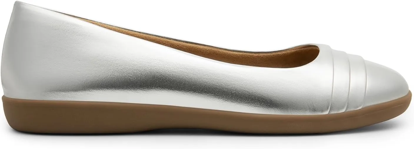 DREAM PAIRS Womens Comfortable Ballet Flats, Business Office Dress Shoes, Dressy Round Toe Slip On Work Flats