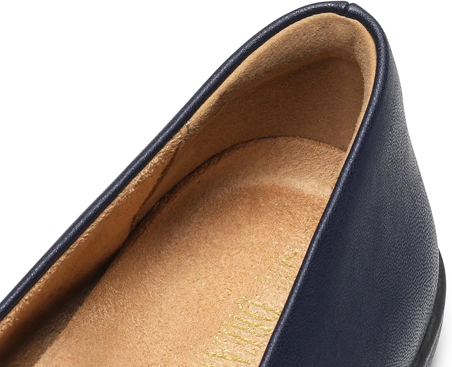 DREAM PAIRS Womens Comfortable Ballet Flats, Business Office Dress Shoes, Dressy Round Toe Slip On Work Flats