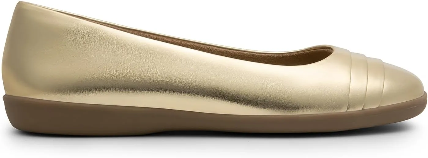DREAM PAIRS Womens Comfortable Ballet Flats, Business Office Dress Shoes, Dressy Round Toe Slip On Work Flats