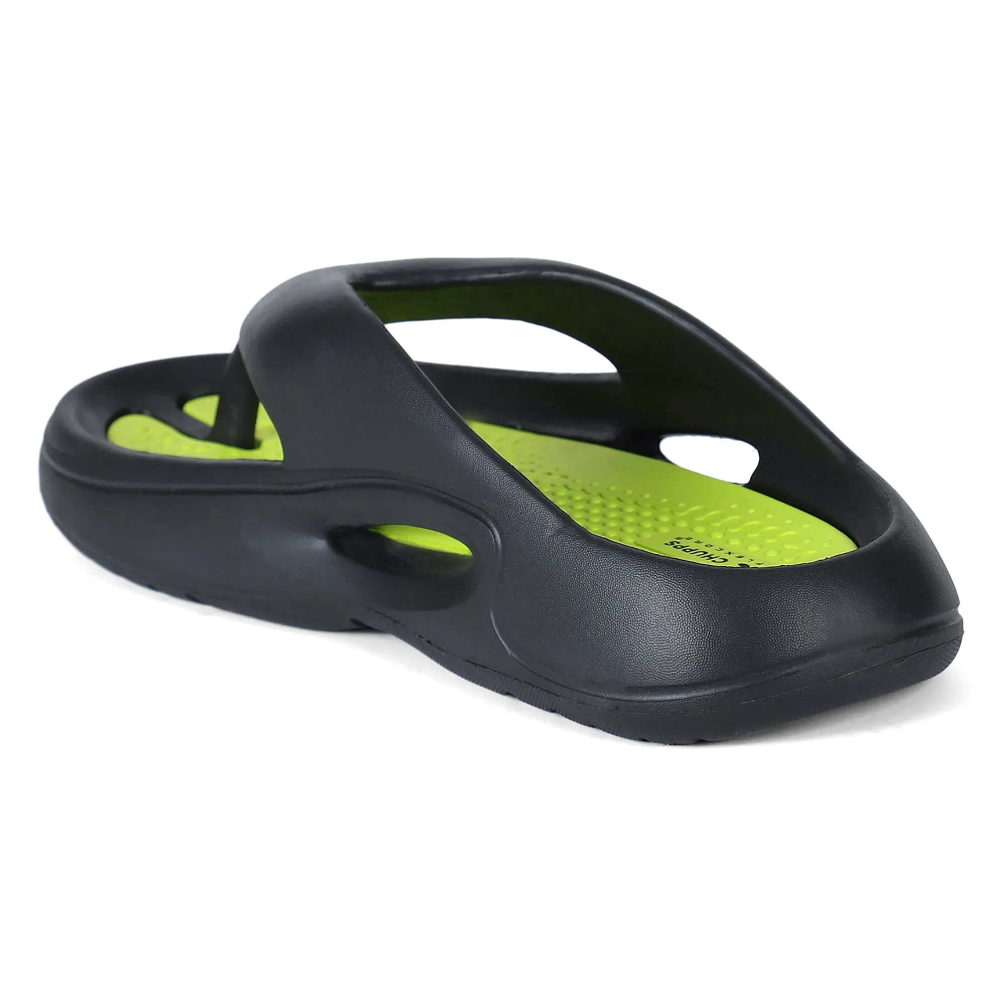 Dune Black Neon Green V-Strap