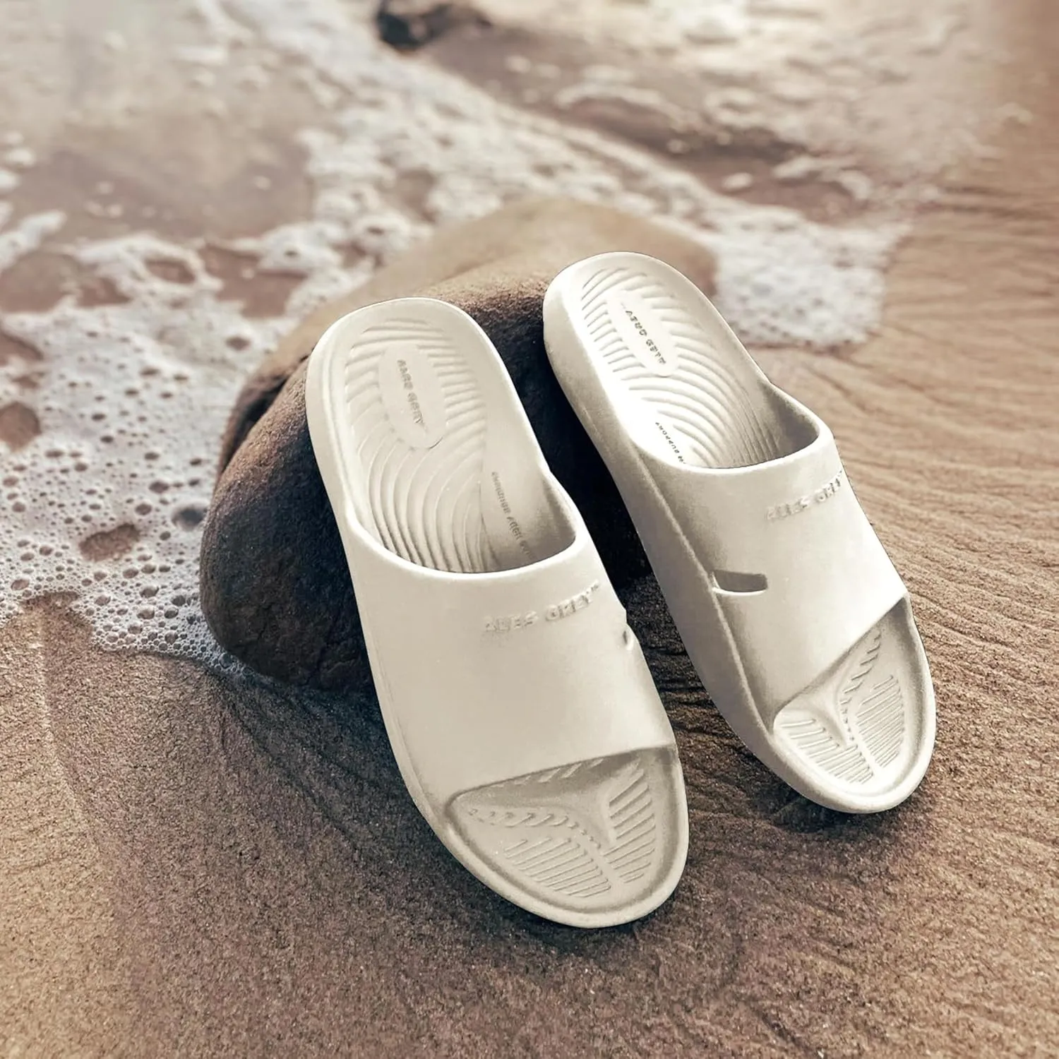 ECO Malibu Recovery Unisex Slides Slippers - Arch Support, Comfortable, Lightweight Sandals, Quick Drying, Indoor/Outdoor for Adult, Men & Women