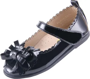 EIGHT KM Toddler Girls Dress Shoes – Girls Mary Jane Shoes | Mary Jane Flats - Ballet Flats – Party, Flower Girl, Wedding Dress Shoes for Girls – Comfortable & Non-Slip Design for Ages up to 7