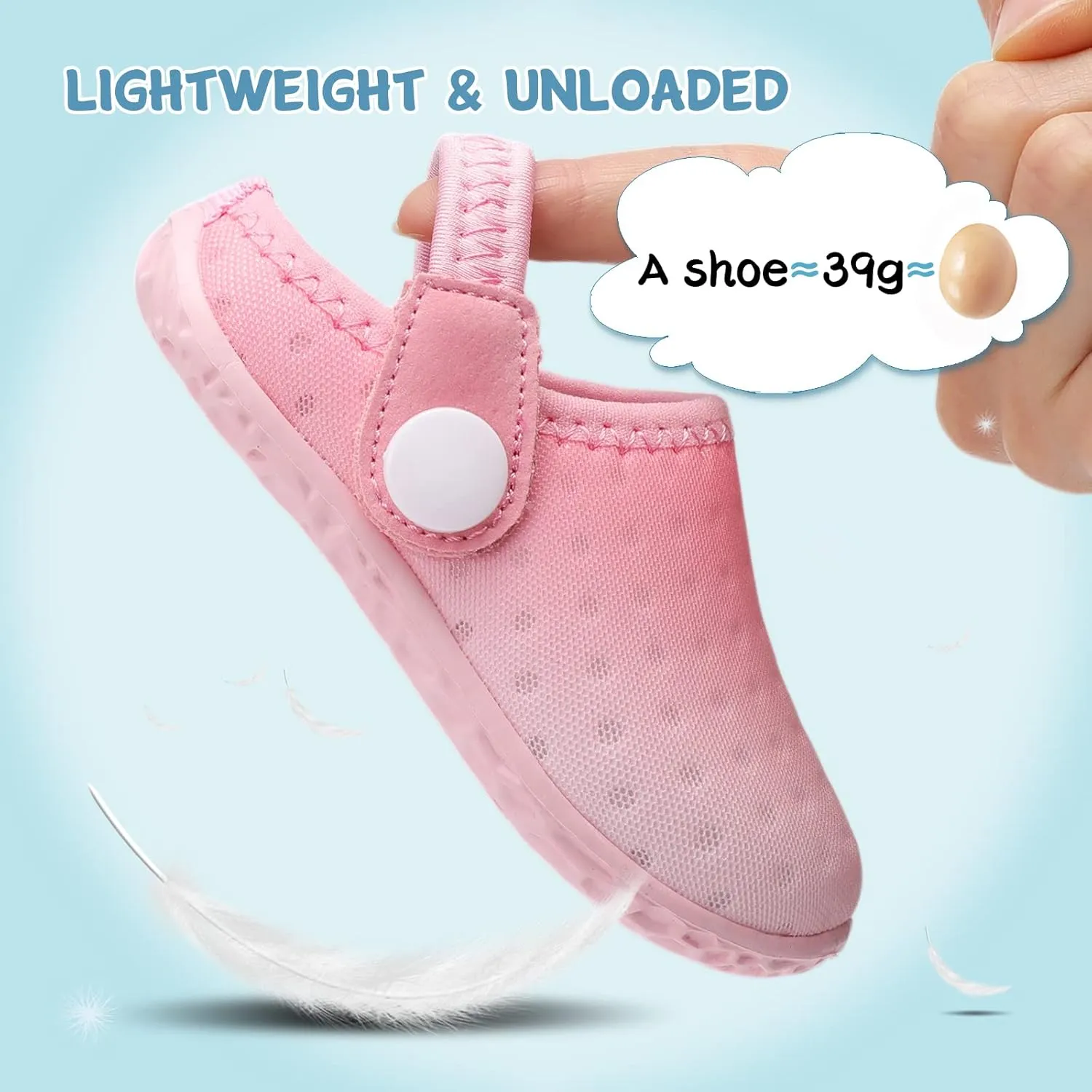 FEETCITY Baby Girl Boys Sandals Slippers Infant First Walker Shoes Summer Crib Shoes