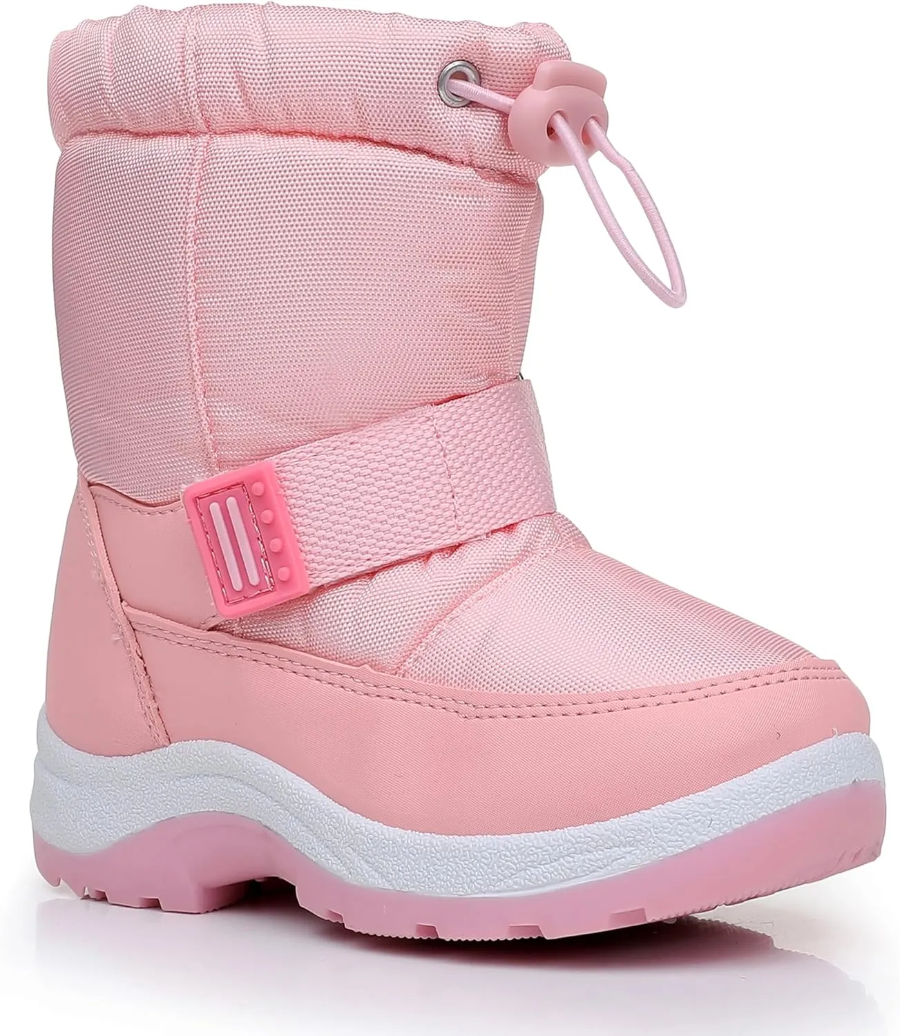 Felabo Toddler Snow Boots for Boys Girls Water Resistant Warm Winter Boots with Non Slip Sole Easy On Side Zipper Closure (Toddler/Little Kid)