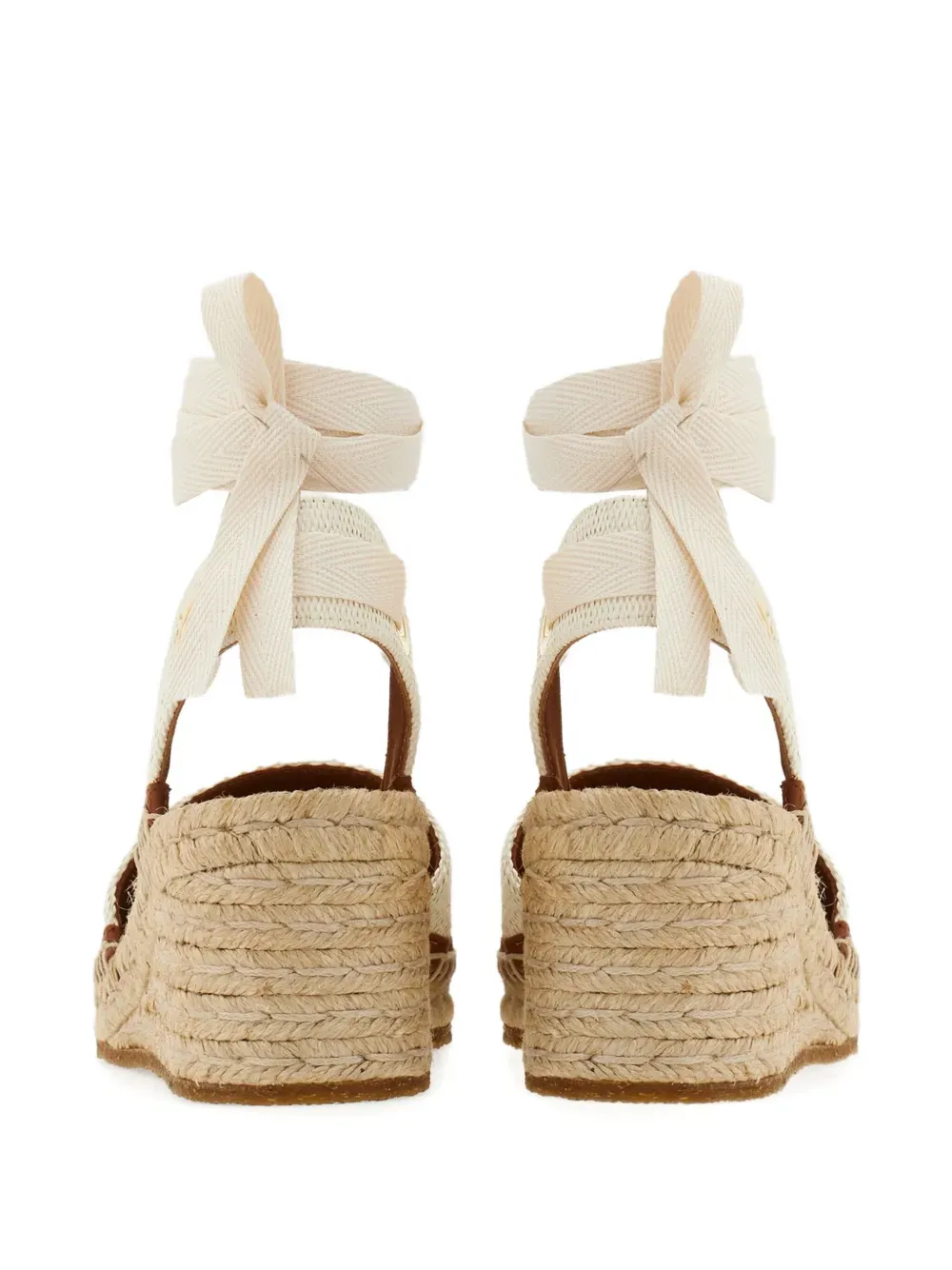 Ferragamo 70mm logo-jacquard espadrilles