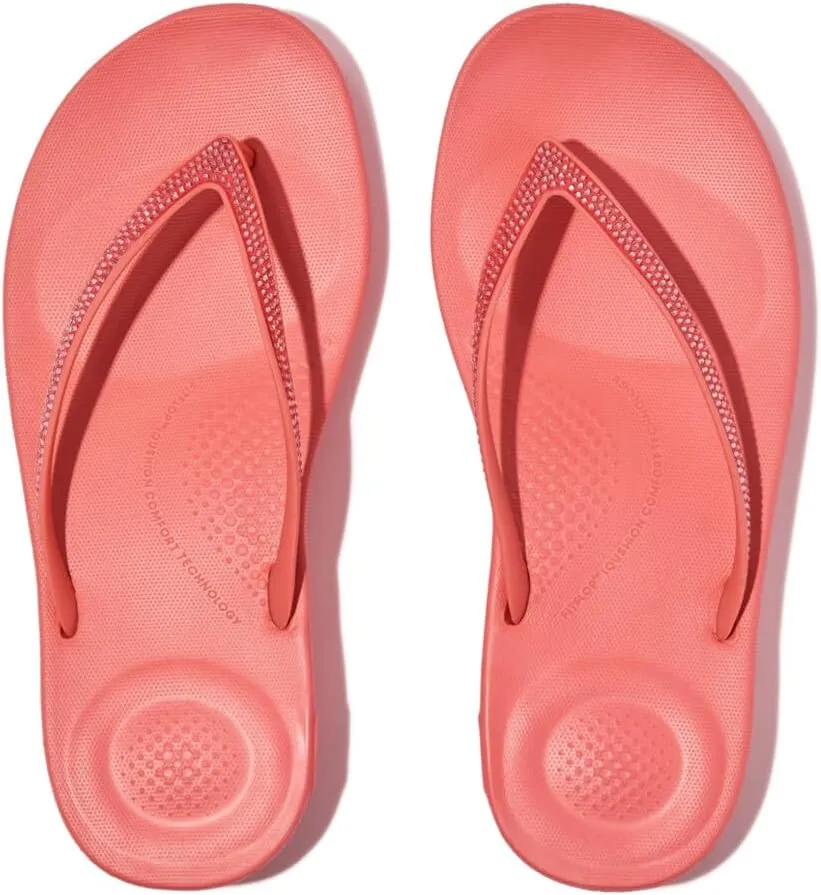 FitFlop Women's Iqushion Sparkle Flip-Flops