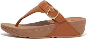 FitFlop Women's LULU Adjustable Leather Toe-Post Sandals