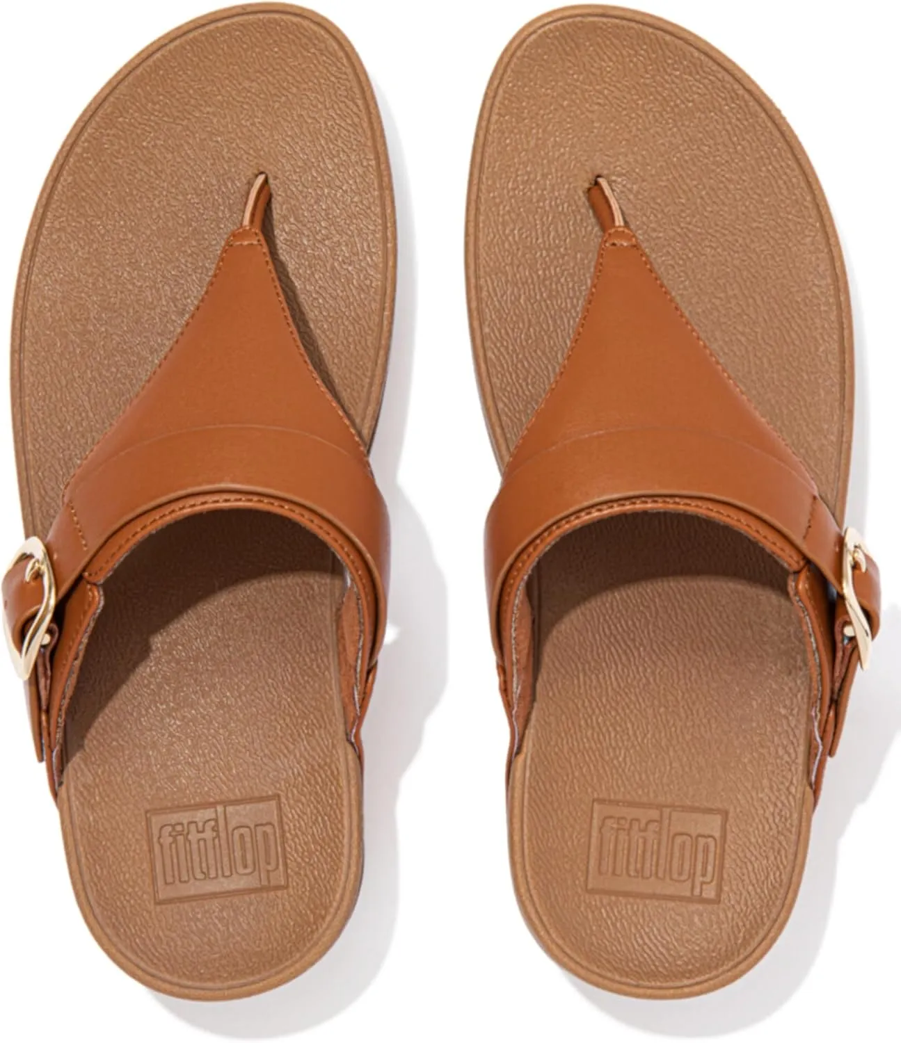 FitFlop Women's LULU Adjustable Leather Toe-Post Sandals