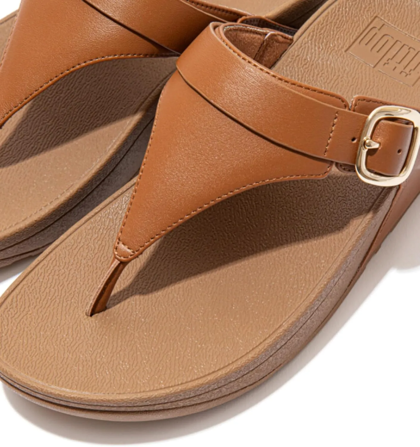 FitFlop Women's LULU Adjustable Leather Toe-Post Sandals