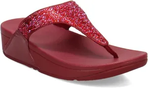 FitFlop Women's Lulu Crystal-Mix Toe-Post Sandals Wedge