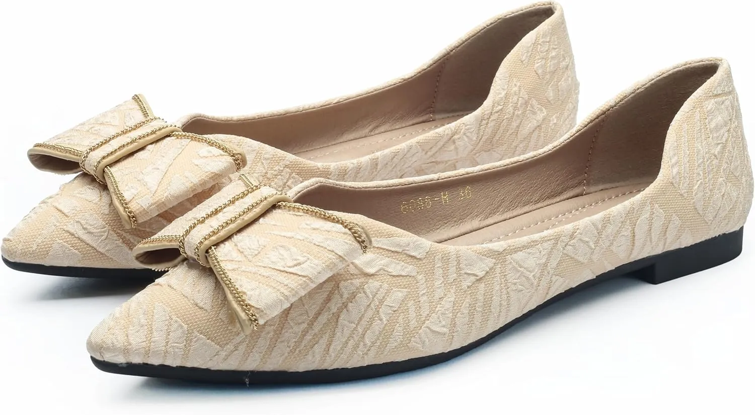 Flats for Womens Pointed Toe Ballet Flats, Bowknot Ballet Flats, Comfort Pointed Toe Dress Shoes