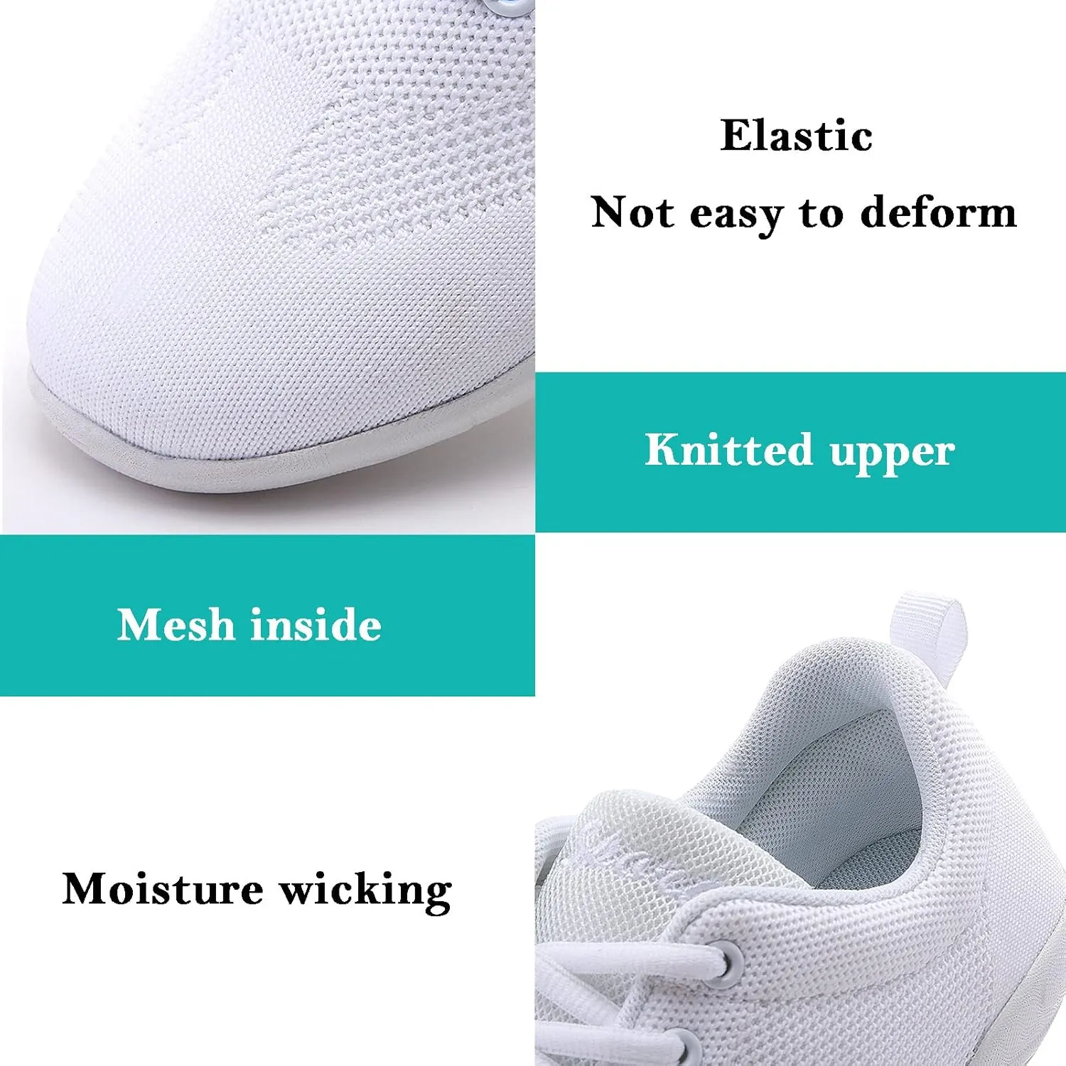 FLIOZY Womens Cheer Dance Shoes Girls White Cheerleading Competition Sports Shoes Athletic Walking Sneakers