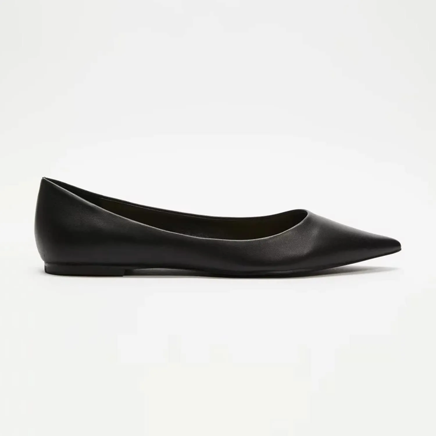 FOWT Women Comfortable Slip On Pointed Toe Flat Heel Pumps Flats Daily Office Party Dress Unisex Shoes US Size 4-16