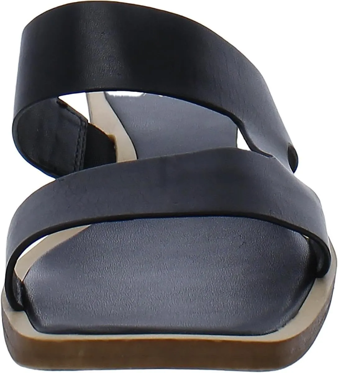 Franco Sarto Women's Emily Open Toe Flat Sandal Slide
