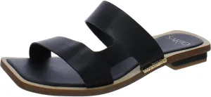 Franco Sarto Women's Emily Open Toe Flat Sandal Slide
