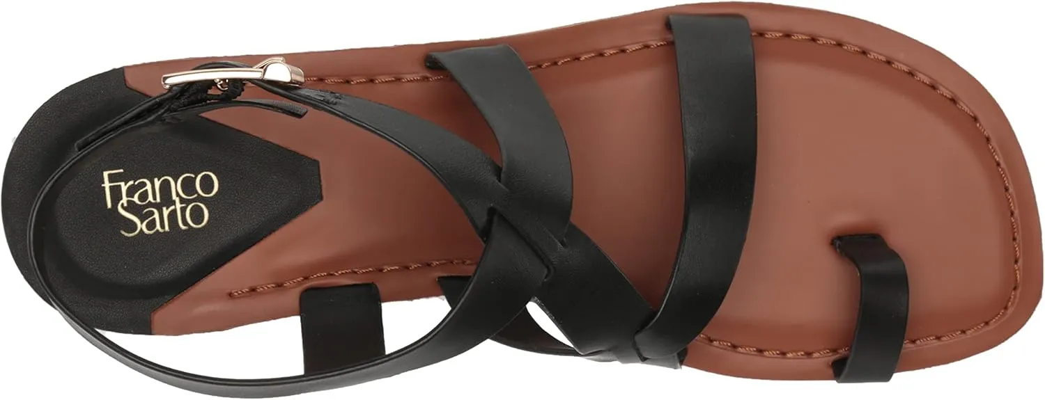 Franco Sarto Women's Ina Strappy Sandal Flat