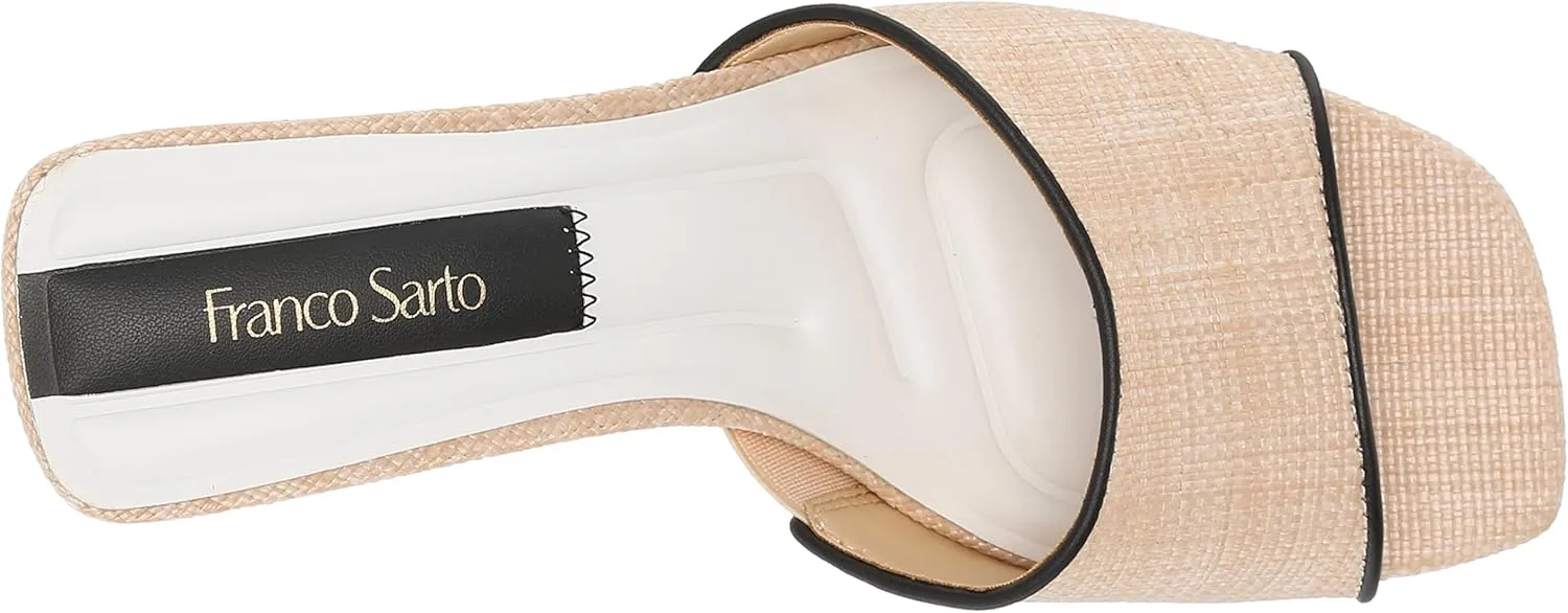 Franco Sarto Women's Linley Slide Sandals Heeled