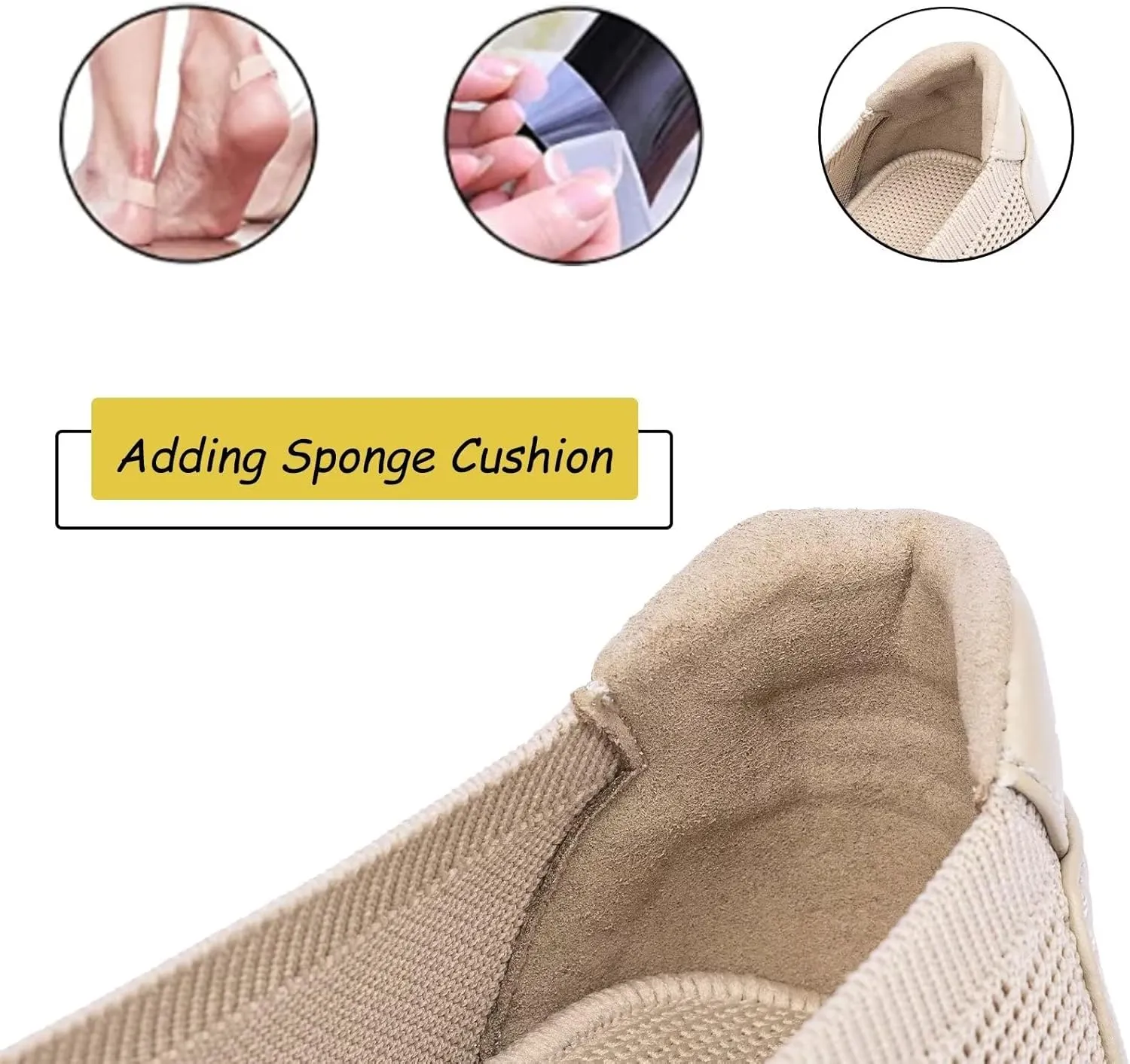 Frank Mully Women's Ballet Flats Round Toe Walking Flats Slip On Work Shoes Knitted Flats Shoes for Woman Soft Lightweight