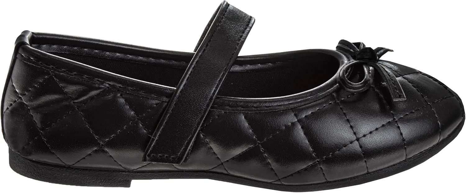 French Toast Girls Mary Jane Dress Formal Slip-On Shoes School Kids Uniform Flats Ballet Strap (Size Toddler, Little Kid, Big Kid)