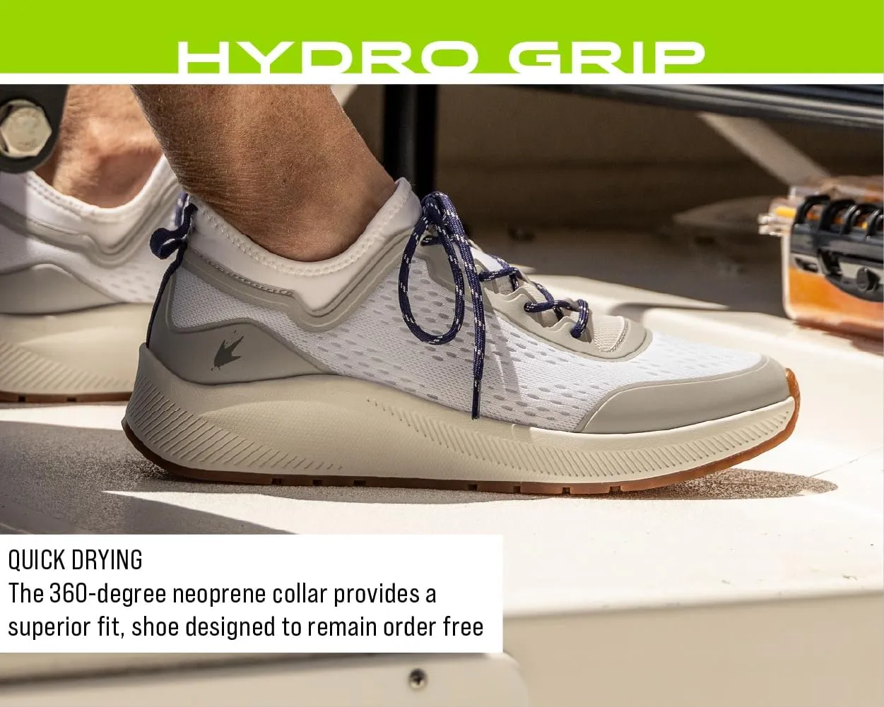 FROGG TOGGS Men's Hydrogrip Fishing Sneaker