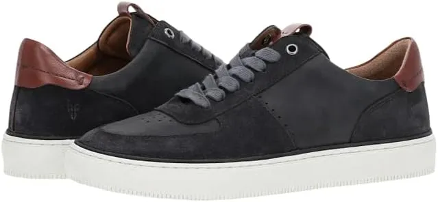 Frye Astor Low Lace Court Men's Shoes - Stylish, Comfortable Sneakers for Casual & Formal Wear, Premium Leather Finish