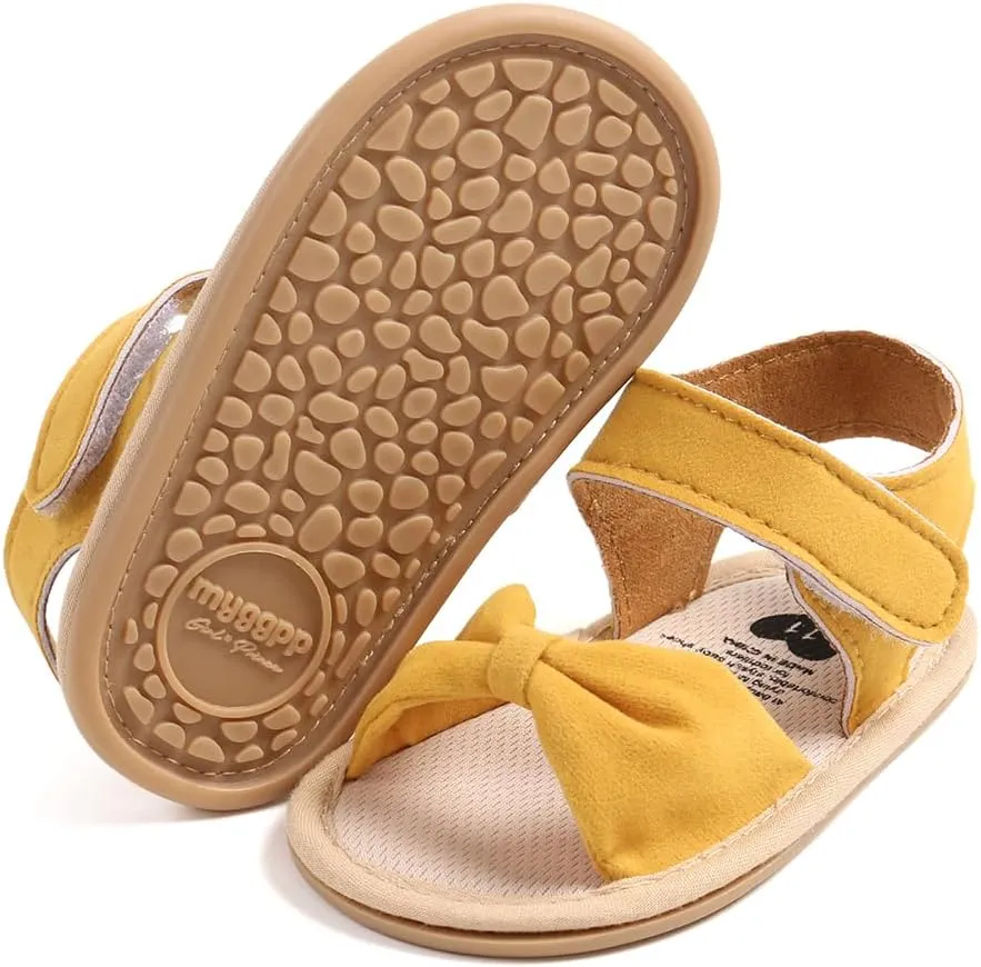 GDSDYM Infant Baby Girl Boy Sandals Comfort Premium Summer Outdoor Casual Beach Shoes Anti Slip Rubber Sole Newborn Toddler Prewalker First Walking Shoes