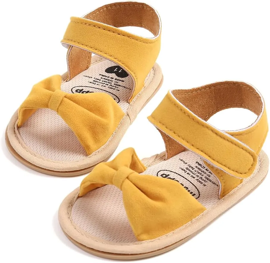 GDSDYM Infant Baby Girl Boy Sandals Comfort Premium Summer Outdoor Casual Beach Shoes Anti Slip Rubber Sole Newborn Toddler Prewalker First Walking Shoes