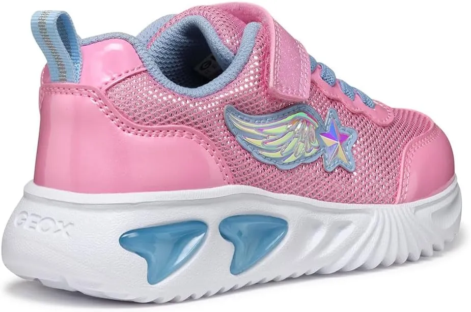 Geox Girl's J Assister (Toddler/Little Big Kid) Sneakers