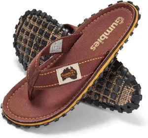 Gumbies Islander Unisex Flip Flops, with Supersoft Cotton Toe Post and Durable Recycled Rubber Sole - Comfort Guaranteed