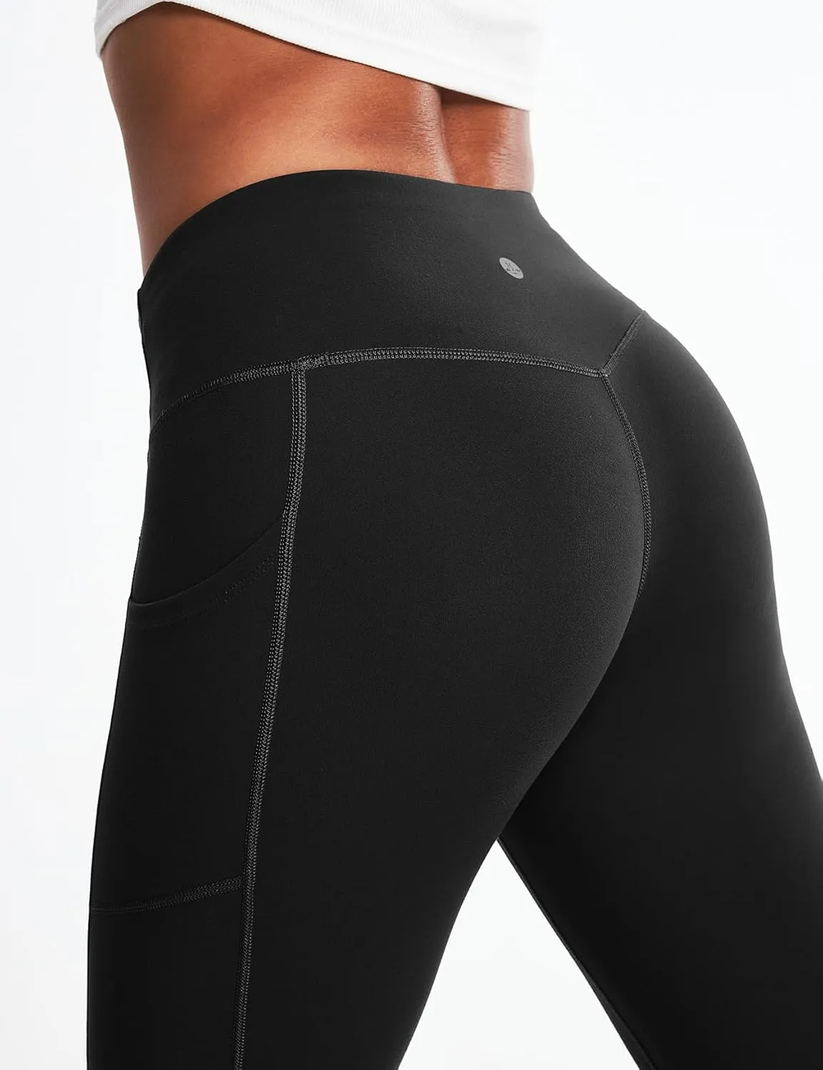 Heathyoga Fleece Lined Leggings with Pockets for Women Thermal Leggings Warm Leggings Women Winter High Waisted Yoga Pants