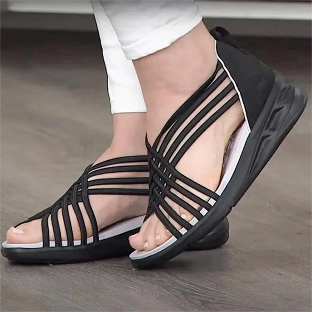 Heccie Sandals,Women's Heccie Sandals with Arch Support,Anti-Slip Shock-Absorbing Lightweight Orthopedic Sandals