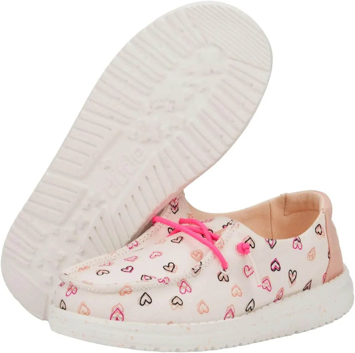 Hey Dude Baby Girl's Wendy Double Hearts (Toddler)