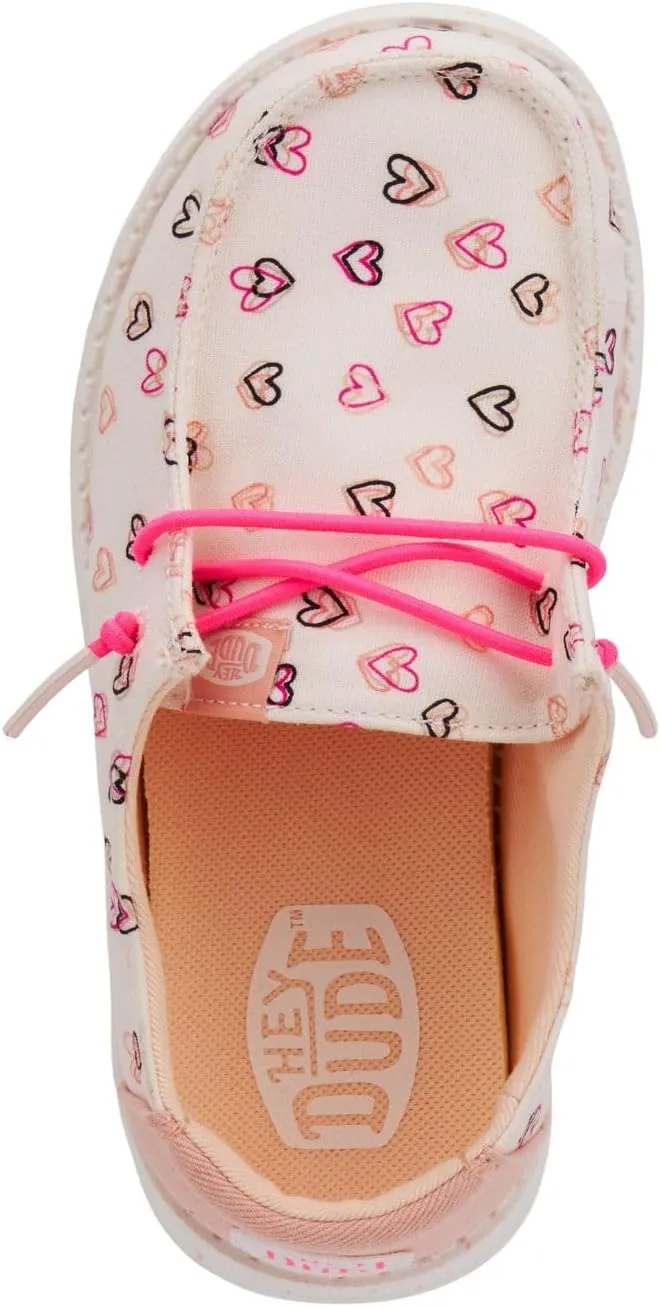 Hey Dude Baby Girl's Wendy Double Hearts (Toddler)
