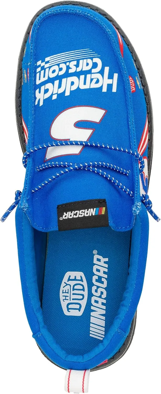HEYDUDE X NASCAR, Men's Slip-on Loafers, Comfortable & Light-Weight