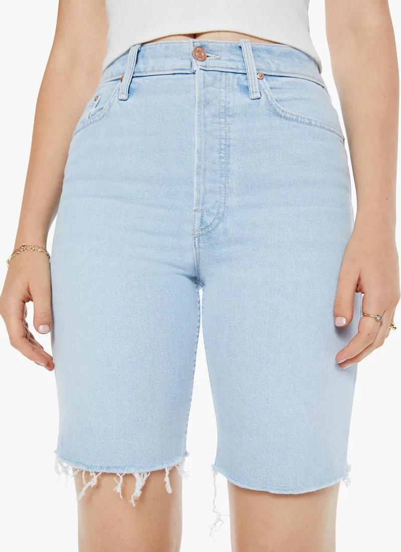 High Waisted Rider Bermuda Short Fray