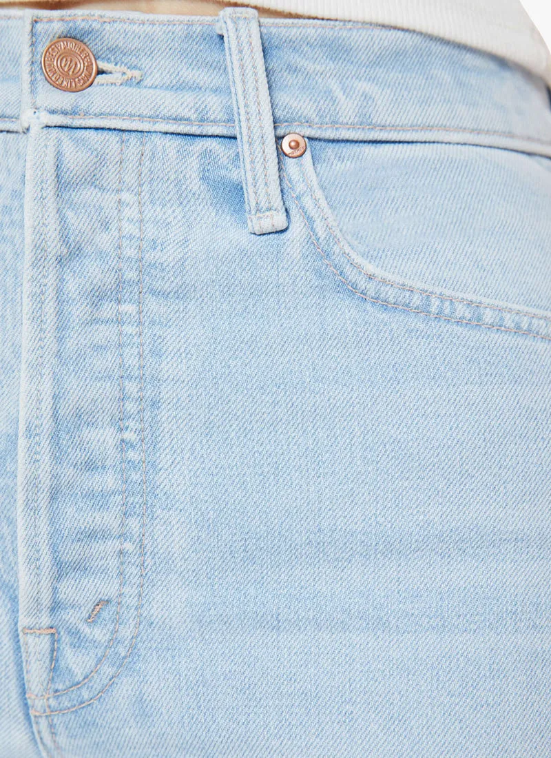 High Waisted Rider Bermuda Short Fray