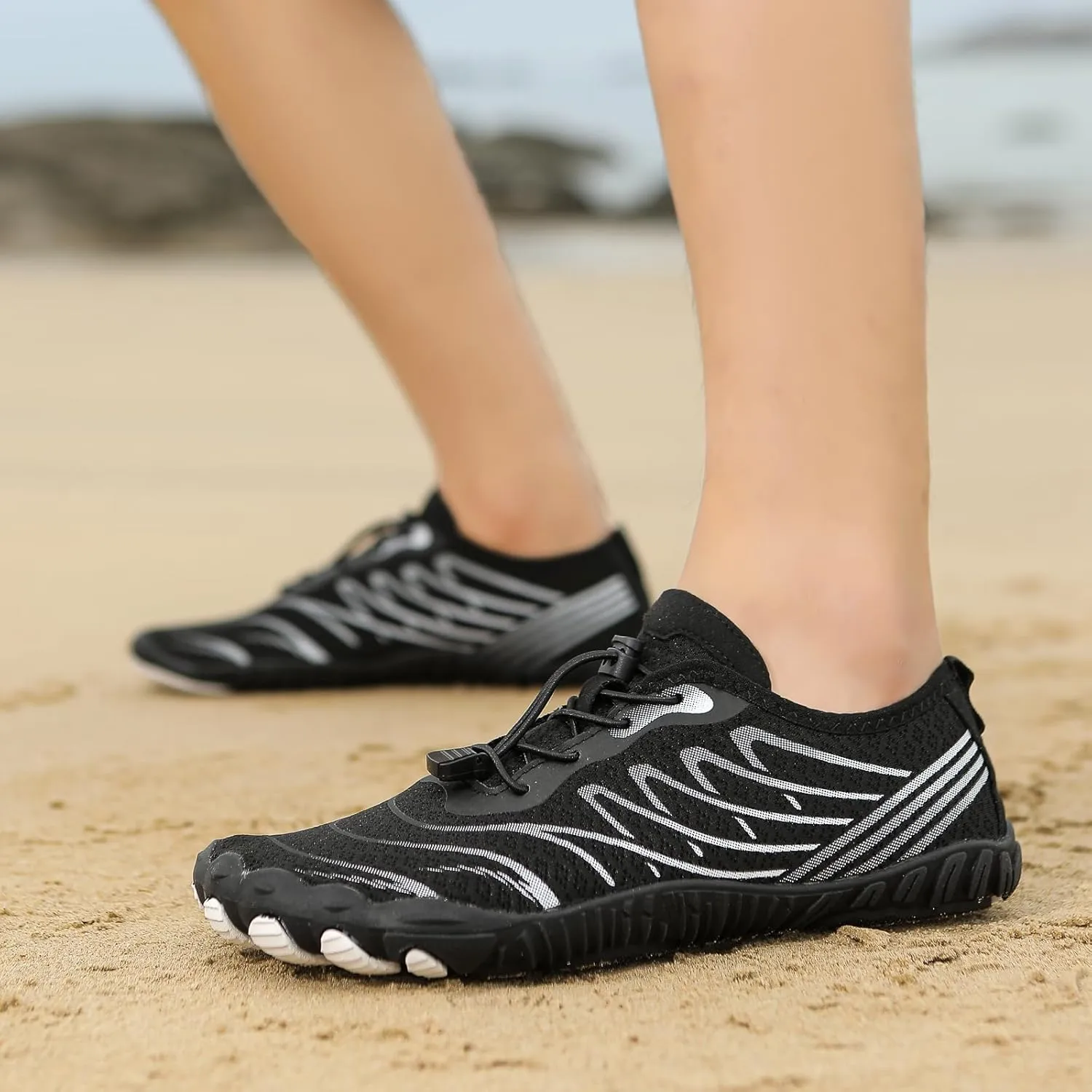 Hike Barefoot Footwear Womens Mens Wide Toe Box & Non-Slip Waterproof Beach Trekking Hiking Shoes